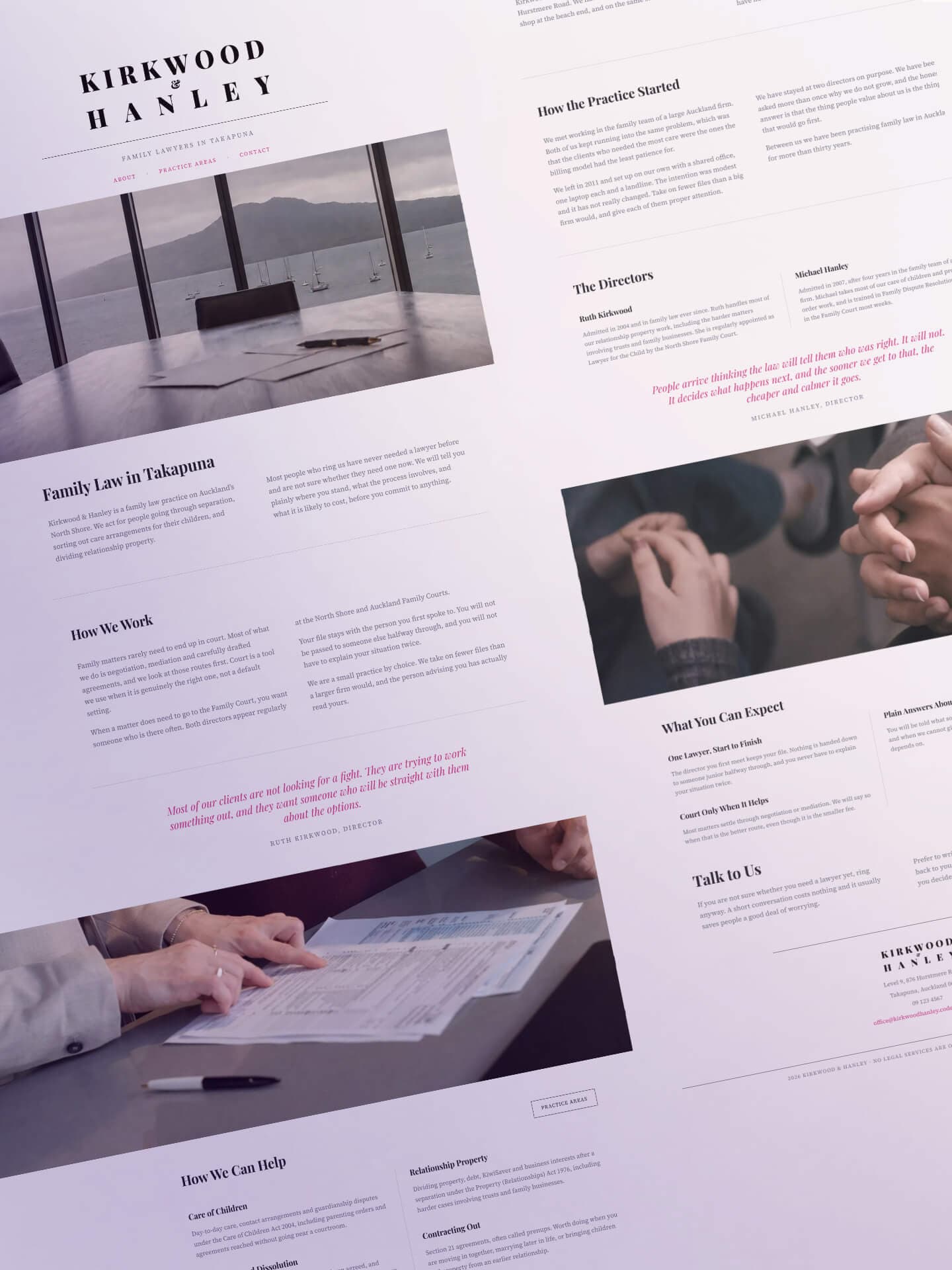 A Law Firm Website Designed to Turn Referrals Into Confident Enquiries